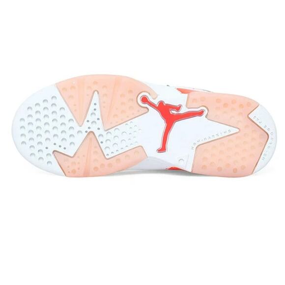 Jordan 6 Retro Low White/Atmosphere-Infrared 23 (DV3528 102) - 3 - Picture 6 of 9